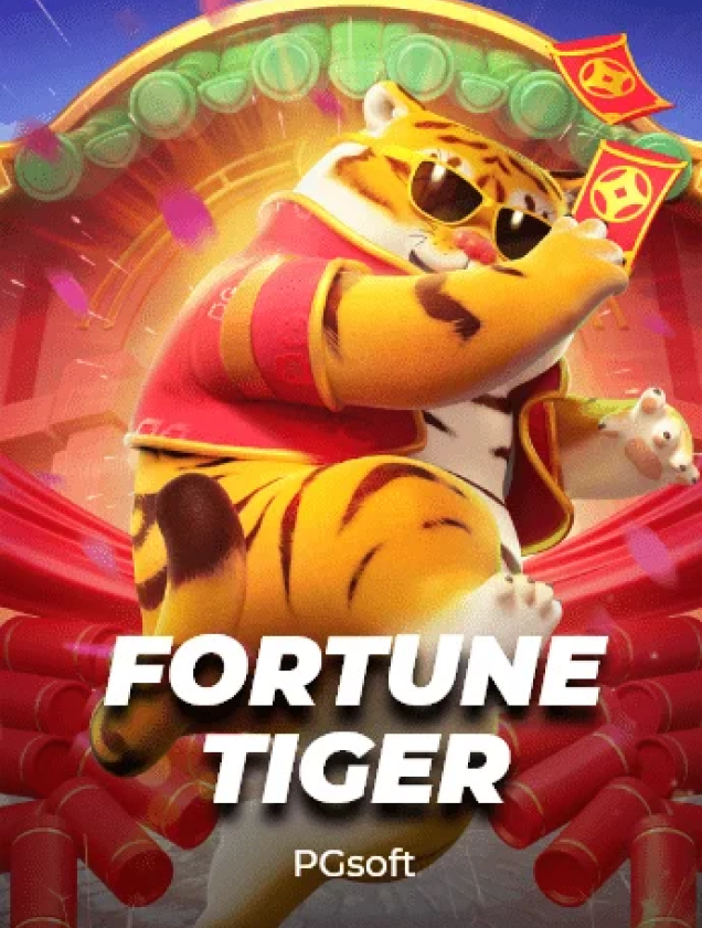 Capa do jogo Fortune Tiger da SSSGAME Casino com tigre da sorte e tema oriental