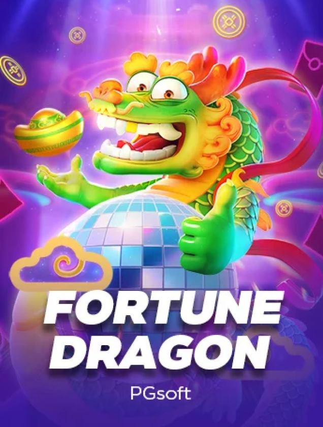 Capa do jogo Fortune Dragon da SSSGAME Casino com tema oriental e dragão da sorte